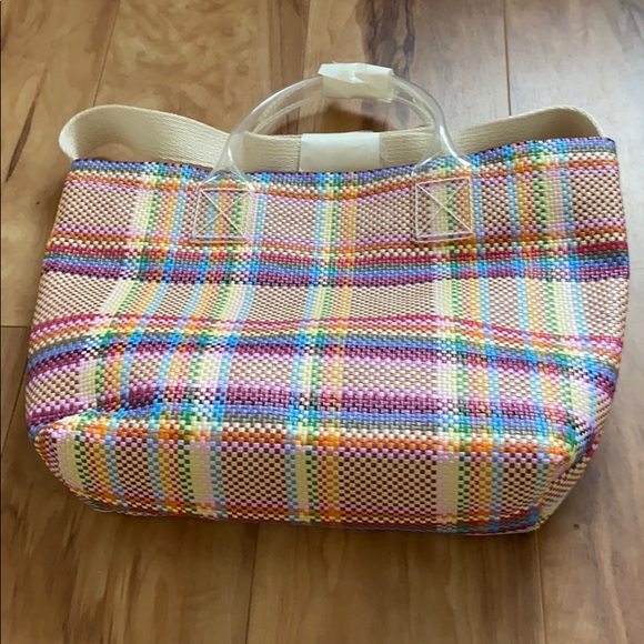 ๐HP 10/24๐Madewell Small multicolored Tote - Picture 4 of 8